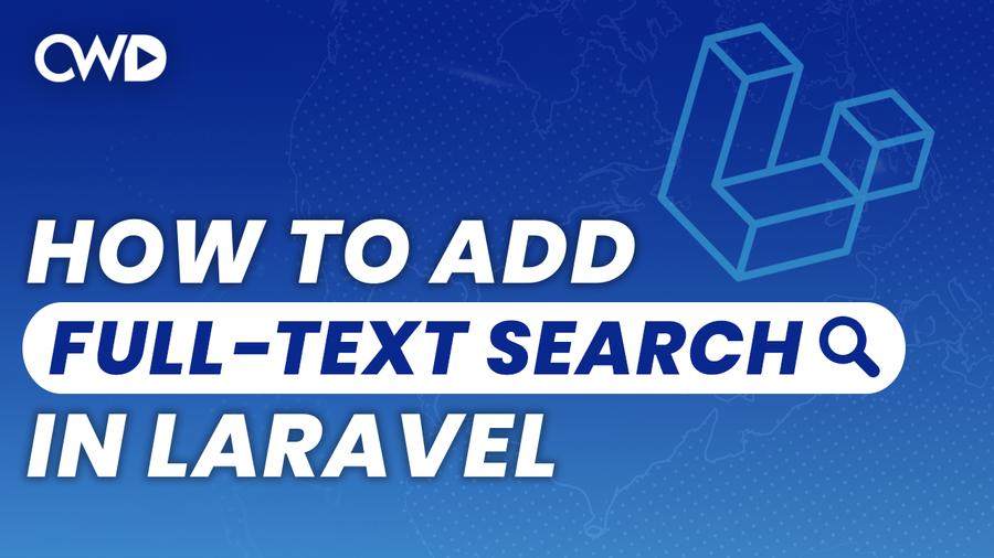 Are you tired of using a simple MySQL search in Laravel? Laravel provides a simple driver that you could add named Laravel Scout (in combination with Algolia or MeiliSearch), which adds full-text search to your Eloquent models.